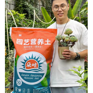 朵咔营养土养花种菜通用专用家用种多肉有机土壤育苗泥炭花土椰砖